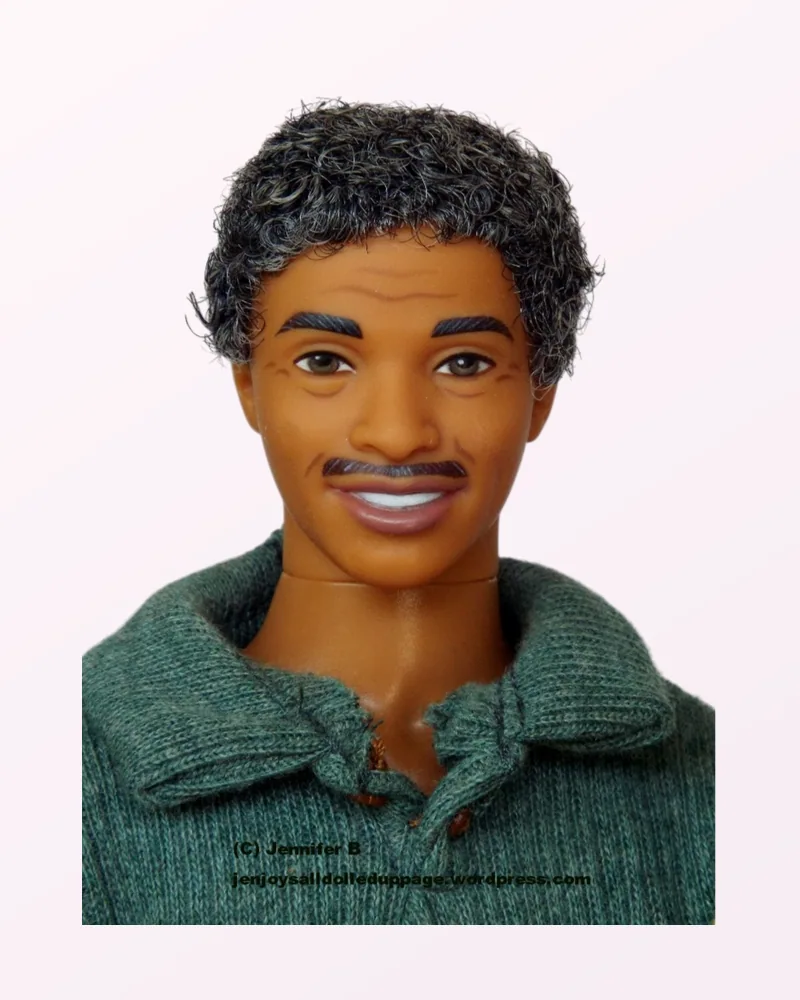 African American edition of Grandpa from Happy Family